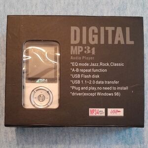 MP34 Digital Audio Player - Silver
